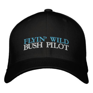 FLYIN' WILD BESTICKTE BASEBALLKAPPE
