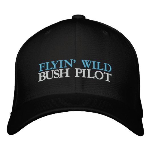 FLYIN' WILD BESTICKTE BASEBALLKAPPE (Vorderseite)