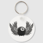 Flying 8Ball-Schlüsselanhänger Schlüsselanhänger (Vorderseite)
