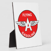 Flying A Benzoline flach Version Fotoplatte (Seite)