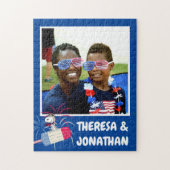 Flying Ace Snoopy on Ice Pop Puzzle (Vertikal)