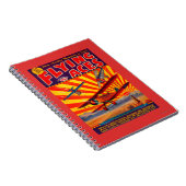 Flying Aces Magazine Cover Notizblock (Rechte Seite)