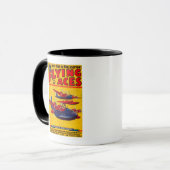 Flying Aces Magazine Cover Tasse (Vorderseite Links)