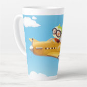 Flying Adventure mit Hund Milchtasse (Linke Ecke)