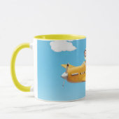 Flying Adventure mit Hund Tasse (Links)