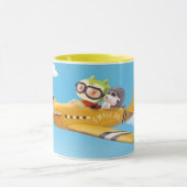 Flying Adventure mit Hund Tasse (Zentrum)