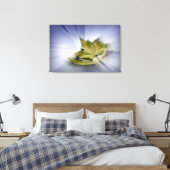 Flying-Ahorn-Blätter Leinwanddruck (Insitu (Schlafzimmer))