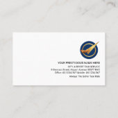 Flying Airport Taxi Service Visitenkarte (Rückseite)