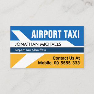 Flying Airport Taxi Service Visitenkarte
