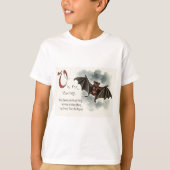 Flying Albern Goofy Vampire Bat T-Shirt (Vorderseite)