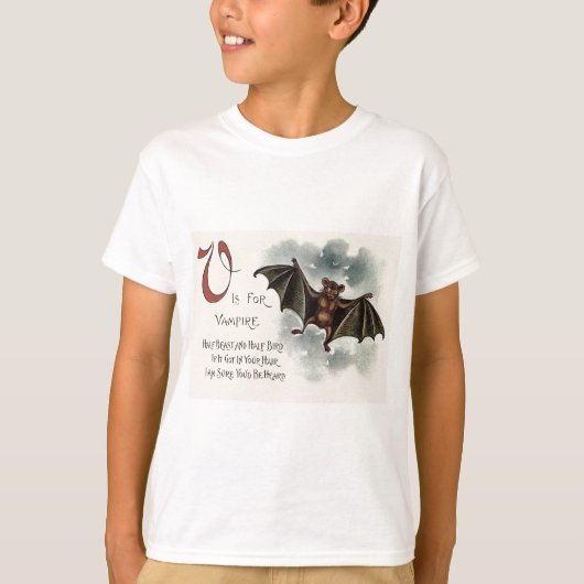 Flying Albern Goofy Vampire Bat T-Shirt (Vorderseite)