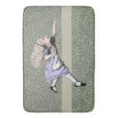 Flying Alice im Wunderland Looking Glass Badematte (Vorderseite Vertikal)