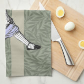 Flying Alice im Wunderland Looking Glass Geschirrtuch (Viertel Falte)