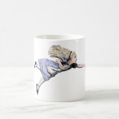 Flying Alice im Wunderland Looking Glass Kaffeetasse (Mittel)