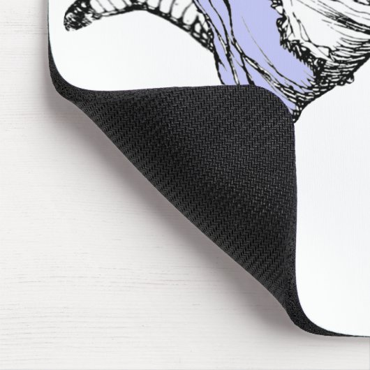 Flying Alice im Wunderland Looking Glass Mousepad (Ecke)