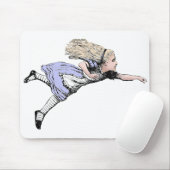 Flying Alice im Wunderland Looking Glass Mousepad (Mit Mouse)