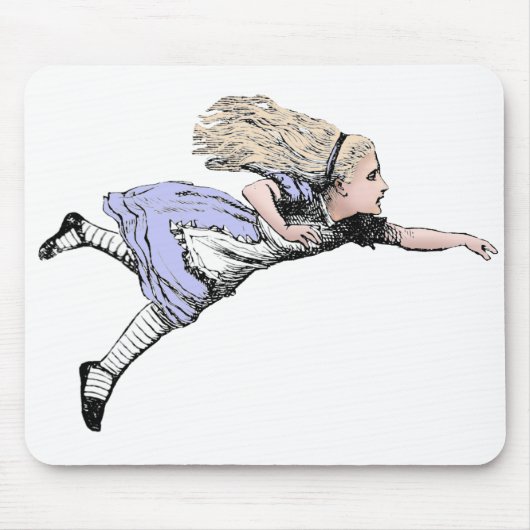 Flying Alice im Wunderland Looking Glass Mousepad (Vorne)