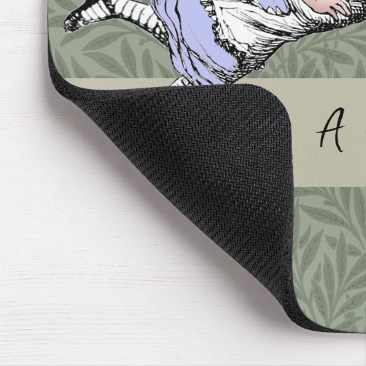 Flying Alice im Wunderland Looking Glass Mousepad (Ecke)