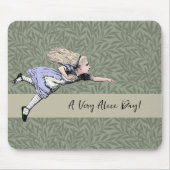 Flying Alice im Wunderland Looking Glass Mousepad (Vorne)