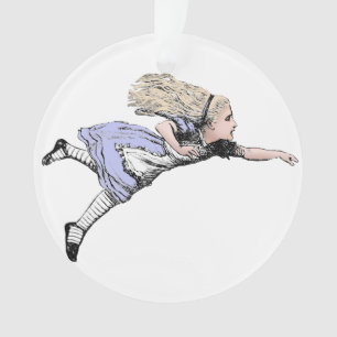 Flying Alice im Wunderland Looking Glass Ornament