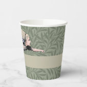 Flying Alice im Wunderland Looking Glass Pappbecher (Links)