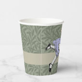 Flying Alice im Wunderland Looking Glass Pappbecher (Rechts)