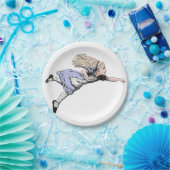 Flying Alice im Wunderland Looking Glass Pappteller (Party)