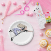 Flying Alice im Wunderland Looking Glass Pappteller (Party)