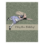 Flying Alice im Wunderland Looking Glass Poster (Vorderseite)