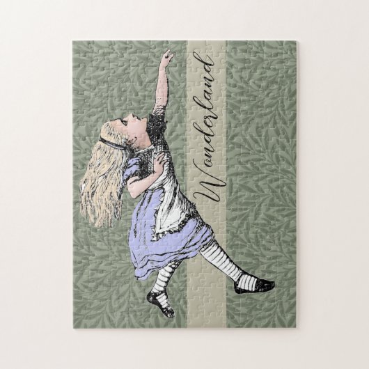 Flying Alice im Wunderland Looking Glass Puzzle (Vertikal)