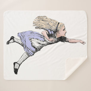 Flying Alice im Wunderland Looking Glass Sherpadecke