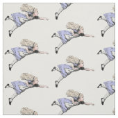 Flying Alice im Wunderland Looking Glass Stoff (Muster)