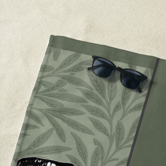 Flying Alice im Wunderland Looking Glass Strandtuch (Beispiel)