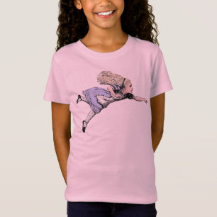 Flying Alice im Wunderland Looking Glass T-Shirt
