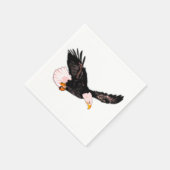 Flying American Bald Eagle Napkins Serviette (Ecke)