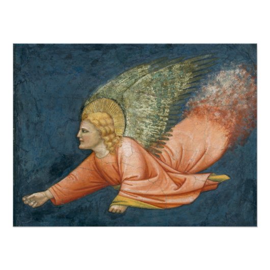 Flying angel (Giotto-Anhänger) CC0525 Poster (Vorderseite)