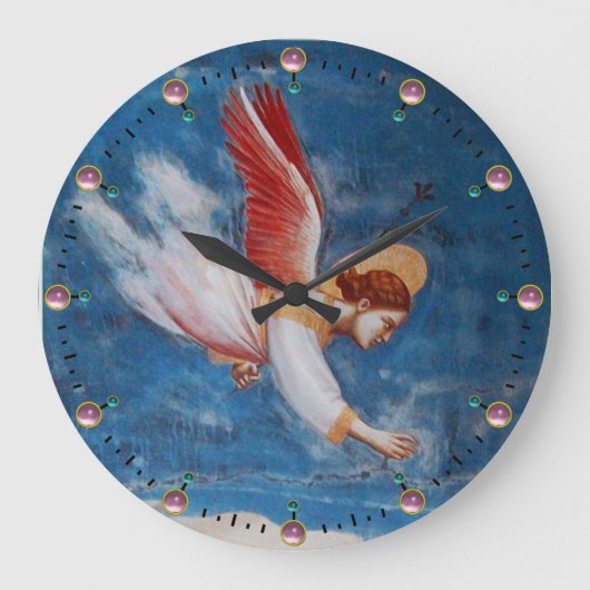 FLYING ANGEL GROßE WANDUHR (Vorderseite)