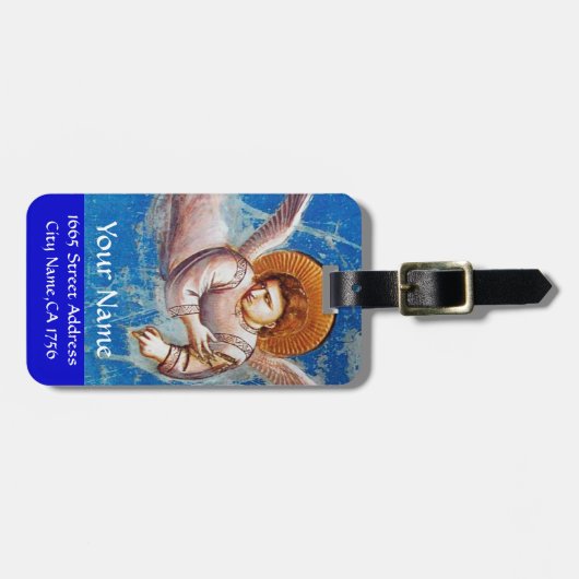 FLYING ANGEL MONOGRAM GEPÄCKANHÄNGER (Vorderseite horizontal)