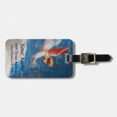 FLYING ANGEL MONOGRAM / ST JOACHIM'S DREAM GEPÄCKANHÄNGER (Vorderseite horizontal)