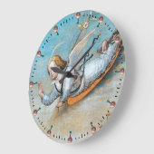 FLYING ANNUNCIATION ANGEL GROßE WANDUHR (Winkel)