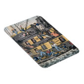 Flying Artillery oder A Horse Marine (Farbe engrav Magnet (Rechte Seite)
