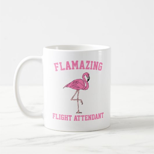 Flying Attendant Tasse (Links)