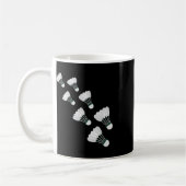 Flying Badminton Shuttles Kaffeetasse (Links)