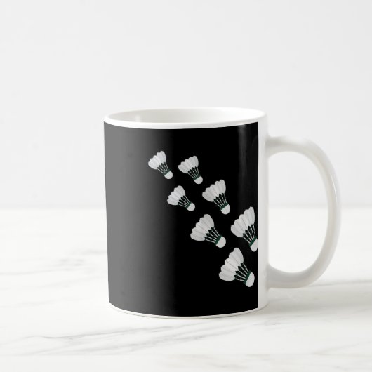 Flying Badminton Shuttles Kaffeetasse (Rechts)