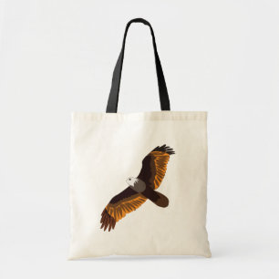 Flying Bald Eagle Bird Tragetasche