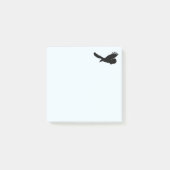 Flying Bald Eagle Post it Notes Post-it Klebezettel (Vorderseite)
