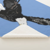 Flying Bald Eagle Sherpa Blanket - Farbe auswählen Sherpadecke (3/4)