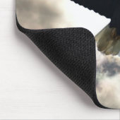 Flying Bald Eagle & Storm Clouds Foto Mousepad (Ecke)