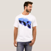 Flying Bald Eagle T-Shirt (Vorne ganz)