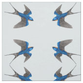 Flying Barn Swallow Bird Muster Stoff (Muster)